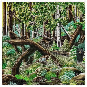 É um Tecido de Bears Playground