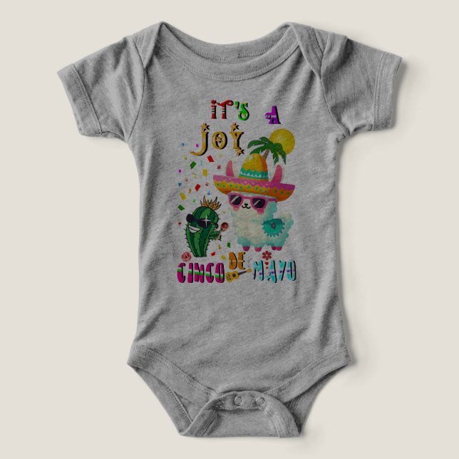 É Uma Alegria Cinco De Mayo (Design frontal)