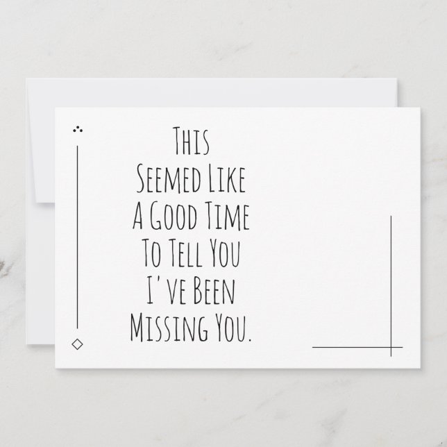 É uma boa hora para te dizer que estou perdendo vo (Frente)