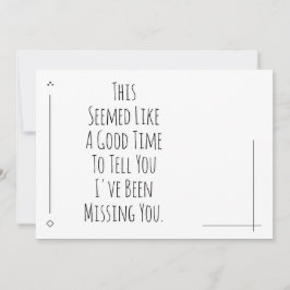 É uma boa hora para te dizer que estou perdendo vo