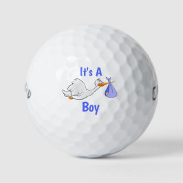 É uma bola de golfe do Boy Stork