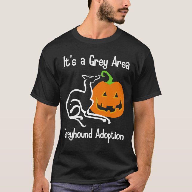 É uma camisa da abóbora da área cinzenta (Frente)