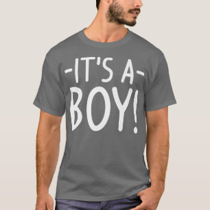 É uma Camisa de Gênero Menino Revela Camiseta Prem