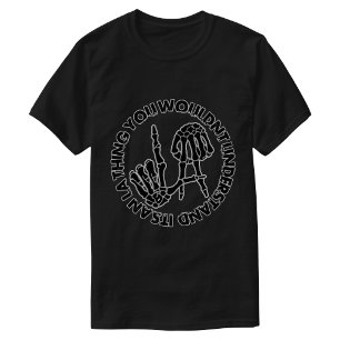 É uma camiseta "Coisa de Los Angeles"