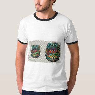 É uma camiseta de alta energia com o design 'É Mai