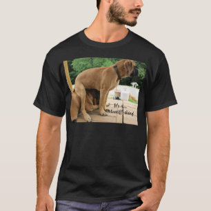 É uma coisa do Mastiff! Camiseta de cão inglesa do