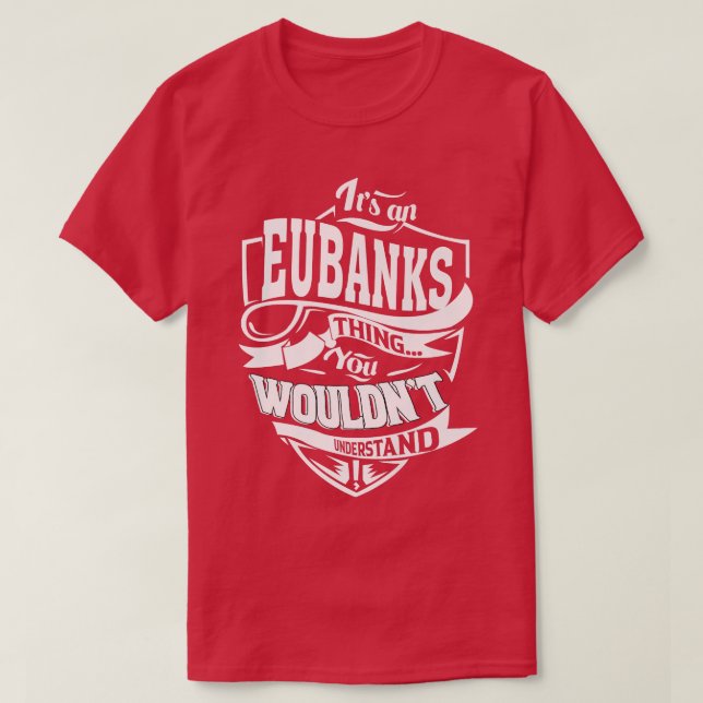 É uma Coisa Eubanks que oferece camiseta Premium56 (Frente do Design)