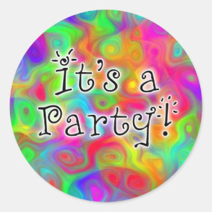 É uma festa! Adesivo