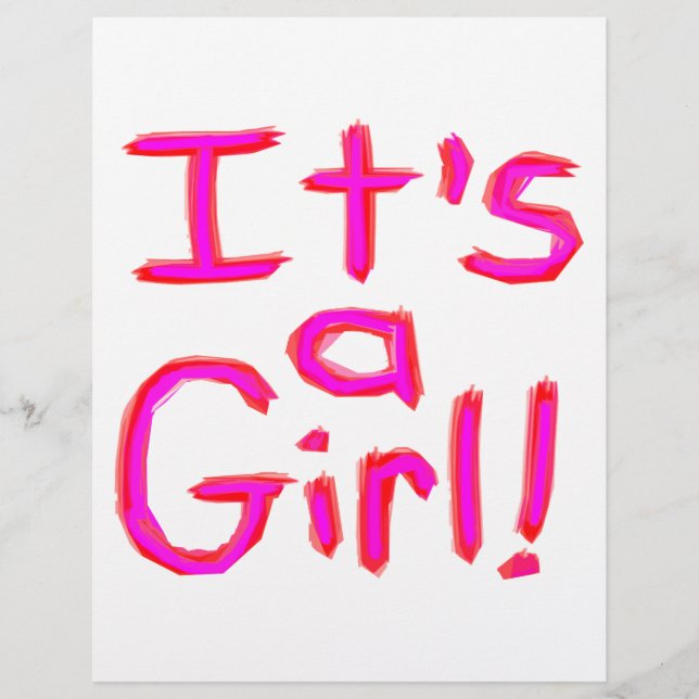 É uma garota! (Frente)