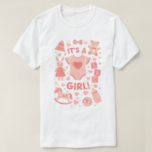 É uma Garota – Camiseta Feminina Celebração Modern