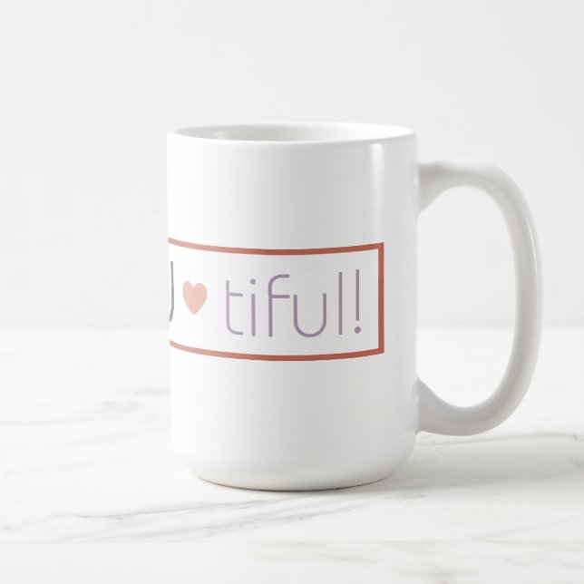 É você caneca de Tiful (Direita)