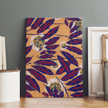 EA Séguy Canvas botânica Premium<br><div class="desc">Impressão de flor botânica do renomado artista francês Émile-Allain Séguy. Ele produziu onze álbuns inspirados em insetos, borboletas e natureza, com intrincada Art Nouveau e padrões florais geométricos da Art Deco de cor brilhante. Ele usou uma técnica de impressão única chamada Pochoir, o método de aplicar pigmento ao papel por...</div>