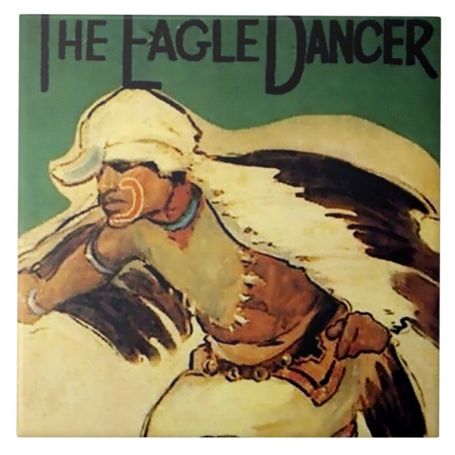 “Eagle Dancer” Western Art by Gerald Cassidy (Frente)