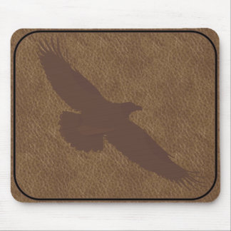 Eagle DE COURO MARCADO MOUSEPAD