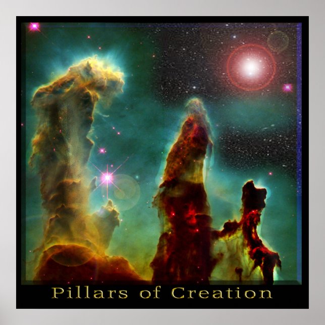 Eagle Nebula poster (Frente)