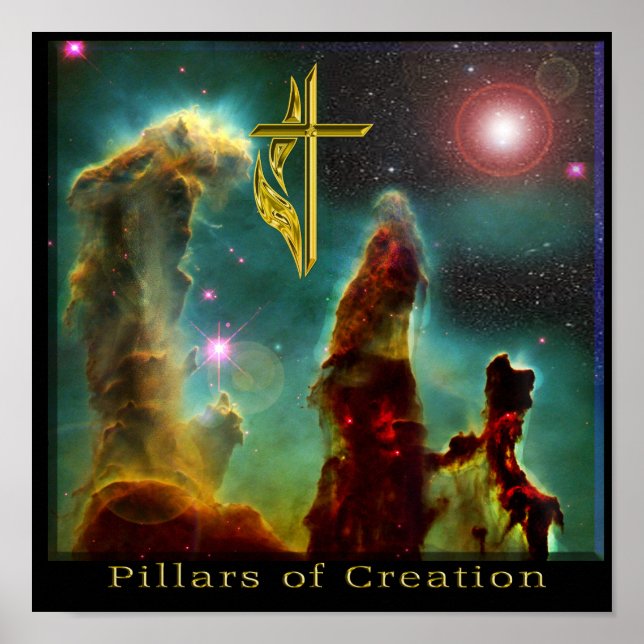 Eagle Nebula poster (Frente)