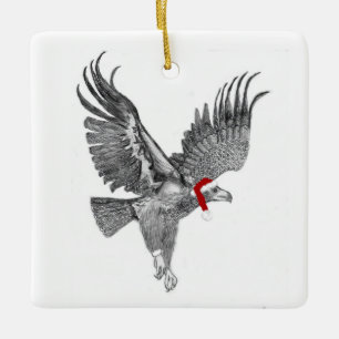 Eaglet E8 Soares Alto e Livre Enfeites de natal