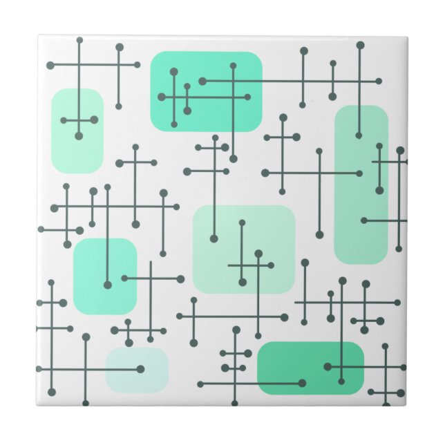 Eames Era Art Crosshairs Mint green (Frente)