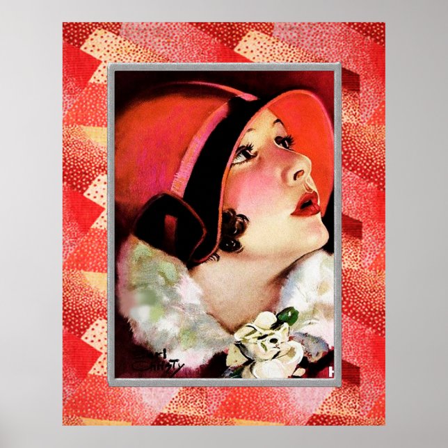 Earl Christy Flapper Poster (Frente)