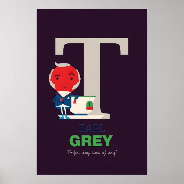 Earl Grey Tea Poster by Spencer Wilson (Frente)