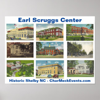 Earl Scruggs Center Poster
