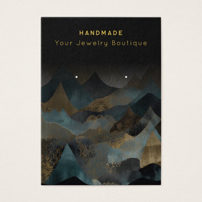 Earrando placas de exibição de joias modernas do A (Frente)