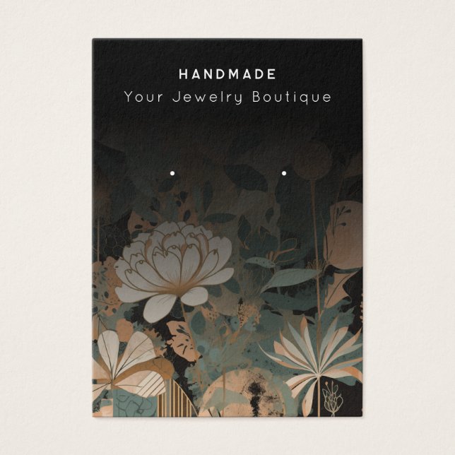 Earrando placas de exibição de joias modernas do A (Frente)