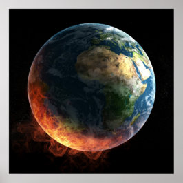Earth on Fire Poster