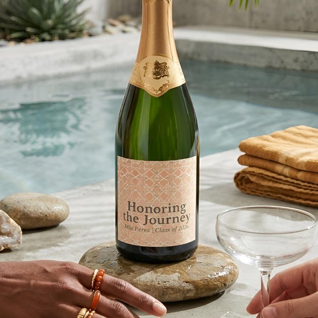 Earthy Arabesque | Terracotta & Sage Personalised (Graduation Event)