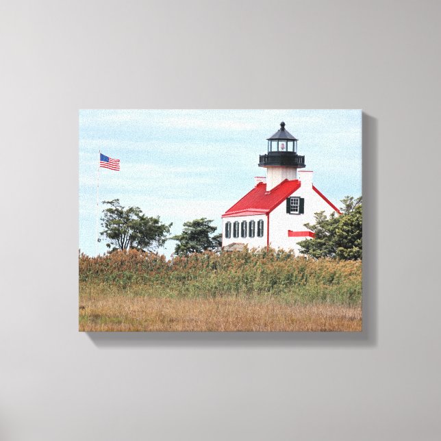 East Point Lighthouse, Nova Jersey Canvas Print (Frente)