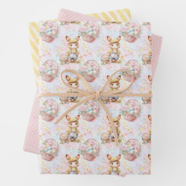 Easter Bunny Wrapping Paper Collection