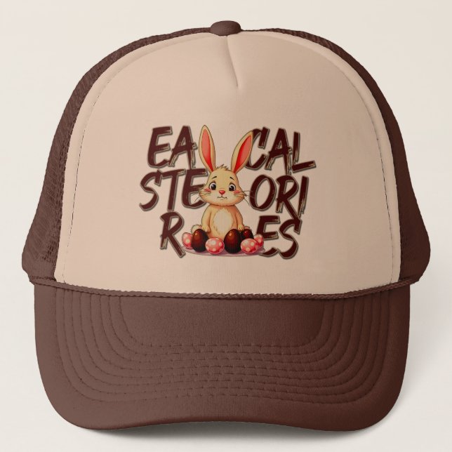 Easter Calories Stories – Funny Bunny - boné (Frente)