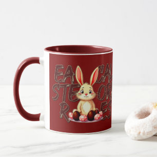 Easter Calories Stories – Funny Bunny - caneca