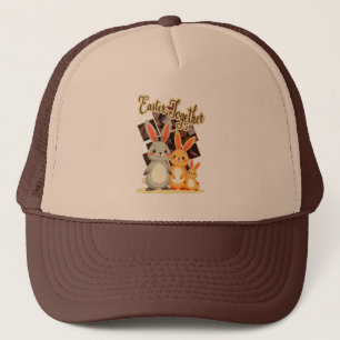 Easter Together – Warm Bunny Family - boné