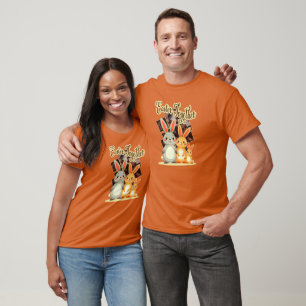 Easter Together – Warm Bunny Family - camiseta