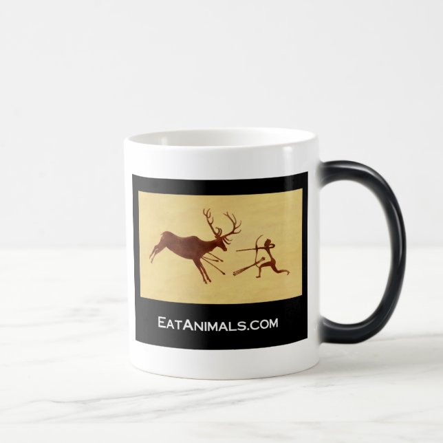 EatAnimals.com que Morphing a caneca (Direita)