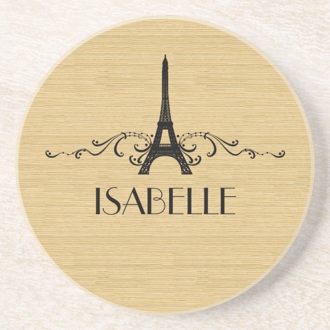 Ebony French Flourish Porta copos (Frente)