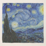 Echarpe A Noite Estrelada de Van Gogh<br><div class="desc">Visite minha loja para obter um design mais interessante e mais opções de cores => zazzle.com/iwheels*</div>