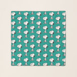 Echarpe Amendoins | Tornos de Esnoopia<br><div class="desc">Snoopy é o amoroso bicho de estimação de Charlie Brown na tira cômica Peanuts de Charles M. Schulz. Veja este design de amendoins bonitinho com este cão amável.</div>