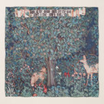 Echarpe Animais na Floresta, William Morris<br><div class="desc">William Morris (24 de março de 1834 - 3 de outubro de 1896) era um designer têxtil, poeta, romancista, tradutor e ativista socialista britânico associado ao Movimento das Artes e Artesanatos Britânicos. Foi um dos principais contribuintes para o relançamento das artes têxteis tradicionais britânicas e dos métodos de produção. As...</div>