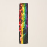 Echarpe As cores vívidas do arco-íris do SlipperyJoe celeb<br><div class="desc">A fumaça vívida das cores do arco-íris de SlipperyJoe celebra o amor padrão artístico visualmente surpreendente presentes de orgulho gay LGBTQIA vibrante trilhas coloridas vibrantes formas dinâmicas fluindo movimentos energia cor verde azul vermelho púrpura</div>