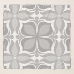 Echarpe Azulejos geolétricos neutros<br><div class="desc">Azulejos de ornamentado pintados à mão com elementos florais</div>