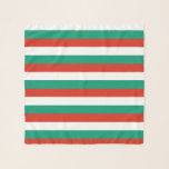 Echarpe Bandeira Búlgara Patriótica<br><div class="desc">A bandeira nacional da Bulgária.</div>