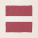 Echarpe Bandeira da Letónia<br><div class="desc">Bandeira Patriótica da Letónia.</div>