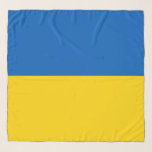 Echarpe Bandeira Ucraniana (Ucrânia)<br><div class="desc">Esta design é a bandeira nacional da Ucrânia, que é um país da Europa Oriental. A Ucrânia faz fronteira com a Rússia a leste e a nordeste; Bielorrússia a norte; Polônia, Eslováquia e Hungria a oeste; e Romênia, Moldávia e Mar Negro a sul. A Ucrânia é o segundo maior país...</div>