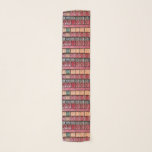 Echarpe Biblioteca de Livros Antigo<br><div class="desc">Este design apresenta uma coleção de livros vitorianos e antiquários vitorianos e edwardianos espinhos em tons de burgundy, rosa, beige, azul-da-meia-noite com embelezamentos de ouro. Incluem o English Essay 1909, Quo Vadis 1901, Excelente Achievements 1910, The Poetical Works of Bridges 1912, La Petite Soeur de Trott 1898. Agradeça a todos...</div>