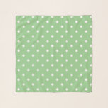 Echarpe Bolinhas Verde da Apple<br><div class="desc">Uma bela matiz verde que lembra uma maçã verde. Alguns dos produtos também incorporam bolinhas de maçã verde e brancas correspondentes. Eles são uma canvas vazio pronta para o seu texto ou imagem.</div>