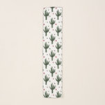 Echarpe Cactus<br><div class="desc">Ilustração de design de padrão Cactus com bolinhas coloridas sobre fundo branco</div>