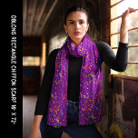 Echarpe Celebração do Partido Confetti Purple Chiffon Colo<br><div class="desc">Celebração do Partido Confetti Deep Purple Chiffon Scarf. Personalize com seu trabalho de arte. Edite-o para alterar o fundo colorido. Para qualquer ocasião,  Dia do ano novo,  4 de julho,  Natal,  Dia de as mães,  aniversário,  um presente para você ou alguém especial.</div>