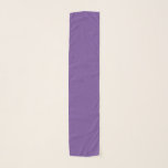 Echarpe Chiffon Scarf<br><div class="desc">Este cachecol de chiffon é mostrado em uma adorável cor sólida de roxo com uma borda branca. Personalize este item ou comprar como está.</div>